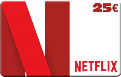 Netflix Carte Cadeau 25 EUR